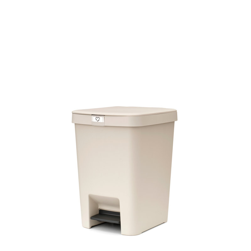 Poubelle Stepup 6,6 gallons (25L), Soft Beige