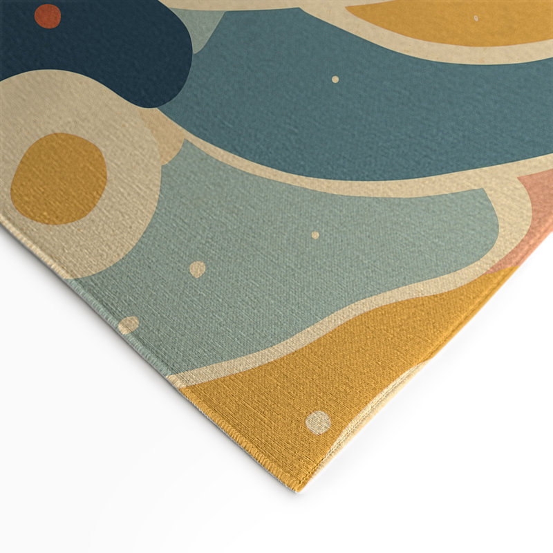Bold Streak Indoor And Outdoor Area Rug, Rectangle 9' x 12'