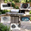 Barbecue au gaz en acier inoxydable à 4 brûleurs R.W.FLAME, avec 1 brûleur latéral et roues universelles à double frein, offre une puissance de 42 000 BTU. Idéal pour les barbecues en famille et un cadeau idéal pour les Fêtes.