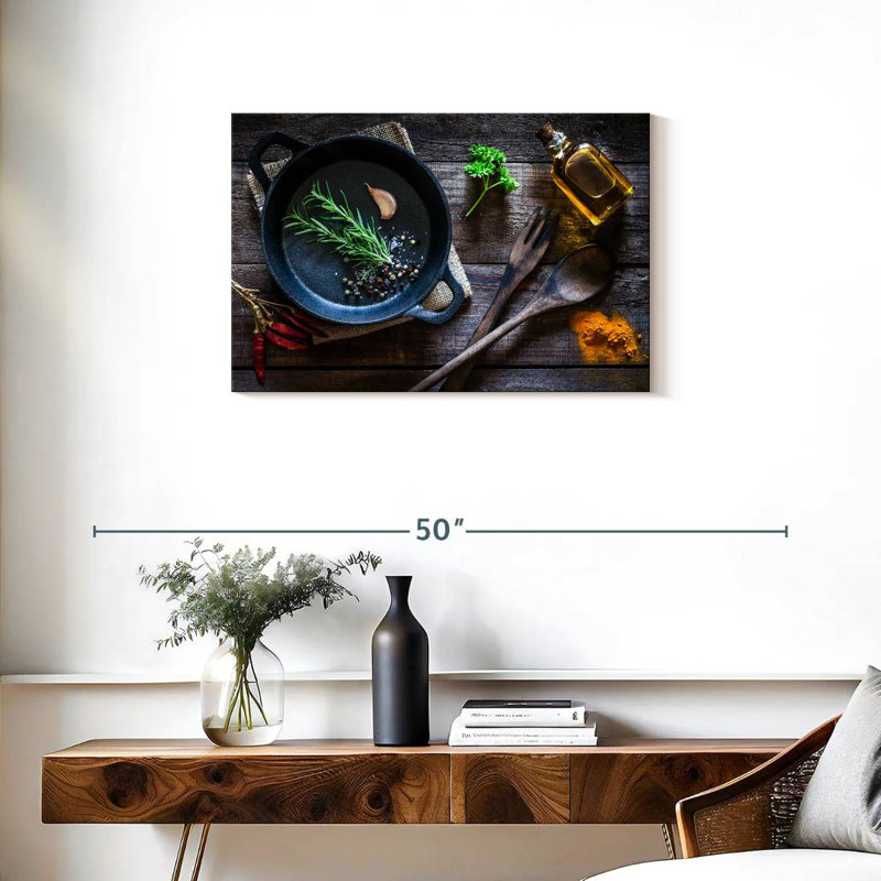 Yarlin Cooking With Spices, 20" H x 30" W