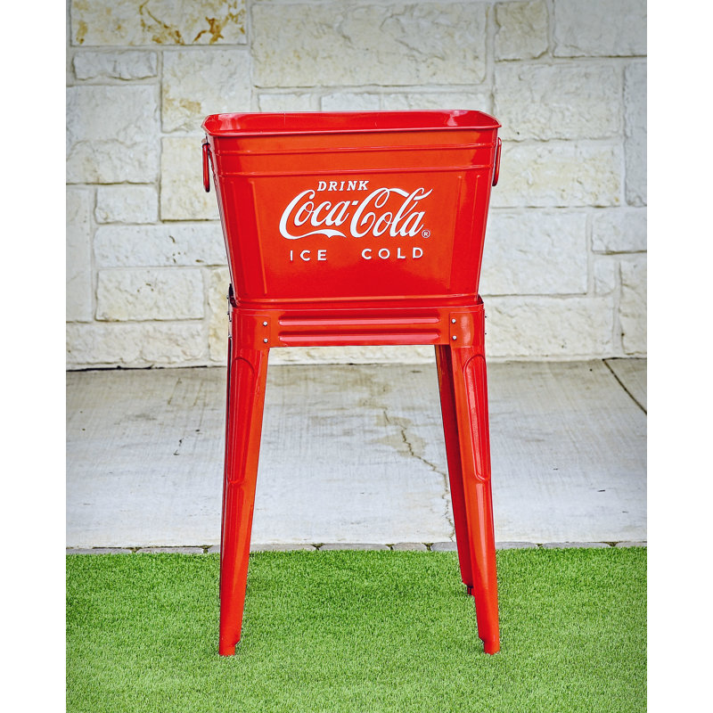 42 pte Cuve à boisson rouge Coca-Cola
