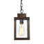 Luminaire suspendu rectangulaire à 1 lumière Abram-22255796