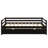 Daybed With Trundle Frame Set, Twin Size-807600700