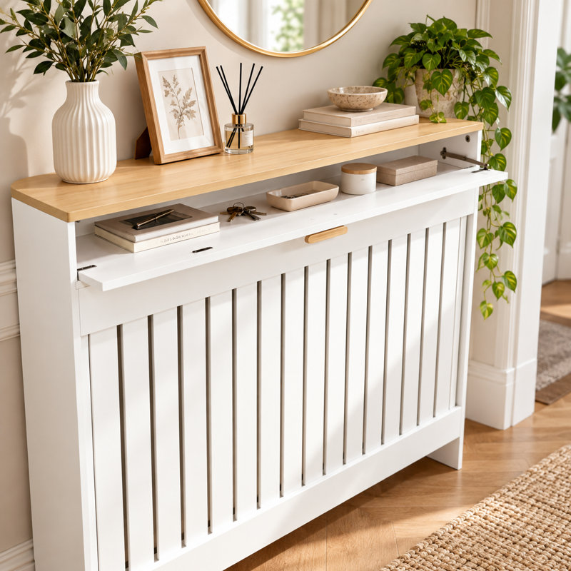 Radiator Cover, 112.5x19x95.5cm