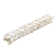 Pacif 0.39" x 0.79"  Seashell Chevron Mosaic Wall Tile