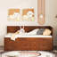 Structure de lit de chambre à coucher, lit de jour avec tiroirs et tablette pour maison moderne-1898470938-1898470939