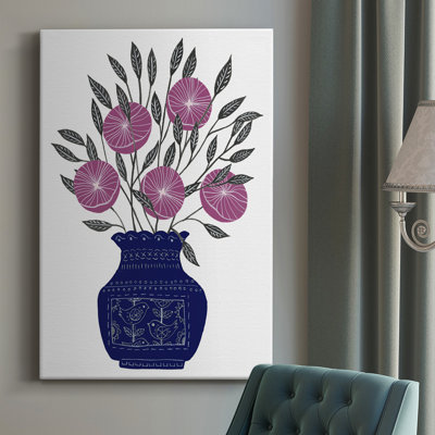 «Painted Vase IV», impression sur toile tendue