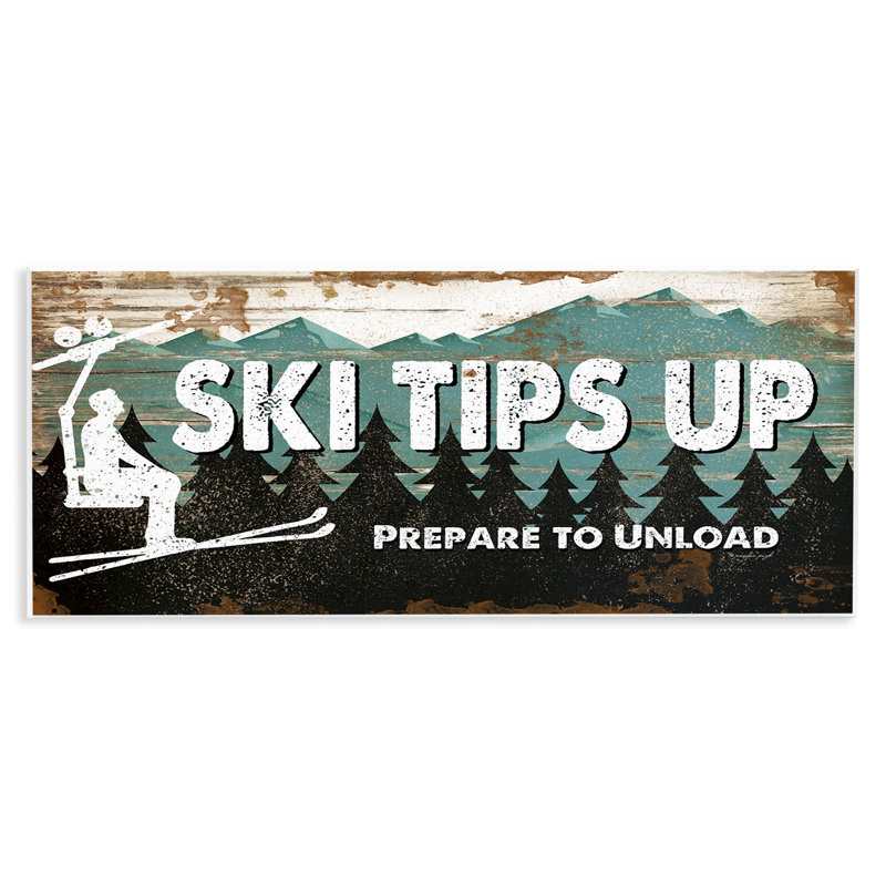 «Winter Rustic Mountain Skiing» par Jennifer Pugh