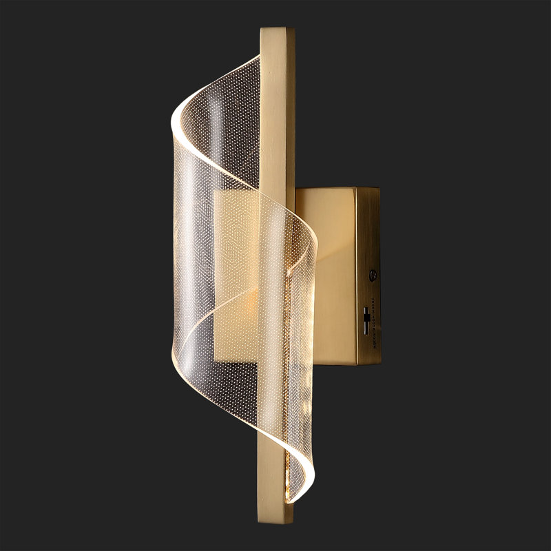 Leighton Acrylic Wall Sconce