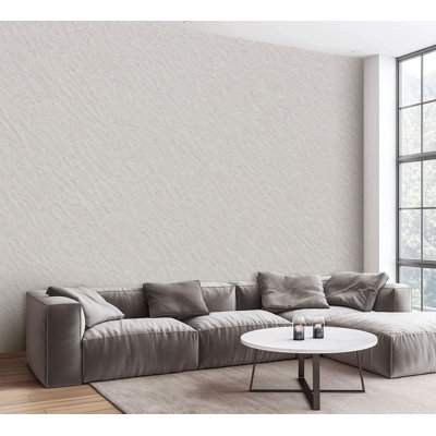 Wall Mural Peel and Stick Wallpaper Light rough stainless steel wall abstract Self-Adhesive Removable Contact Paper Wall Decor for Living Room Bedroom 100"H x 144"W
