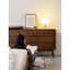 Commode d'appoint en noyer noir Living Room-1691787738