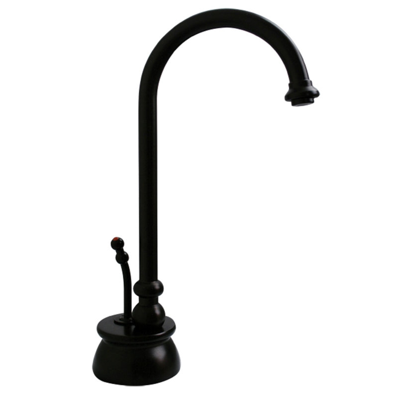Robinet distributeur d'eau chaude à poignée simple Calorah 10 "avec filtre, évier de cuisine et garniture d'élimination