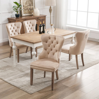 49.5cm H Side Chair in Beige