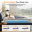 Matelas hybride en mousse viscoélastique mi-ferme 8 po / 12 po Carlena, certifié CertiPUR-US, OEKO-TEX, certifié GV-2034374004-2050030639