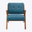 Chaise d'appoint rembourrée Marchese Lawrence Mid-Century-131994267-131994276