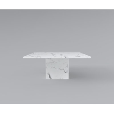 Venne 60" Square Marble Dining Table 