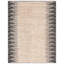 Tapis abstrait en jute / laine tissé à la main Shelanda-1653304371