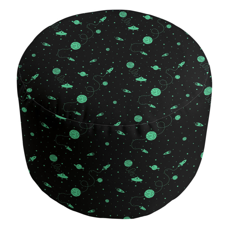Repose-pieds Avicia, Vert olive, noir
