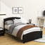  Lit plateforme simple en bois avec tête de lit Elvana-1697531572