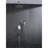 Brushed Nickel Shower System For Ceiling Mount - 16" Head With Handheld Natural Feeling Self-Cleaning Nozzle Coincident American Standard Pipe Connections Bathroom