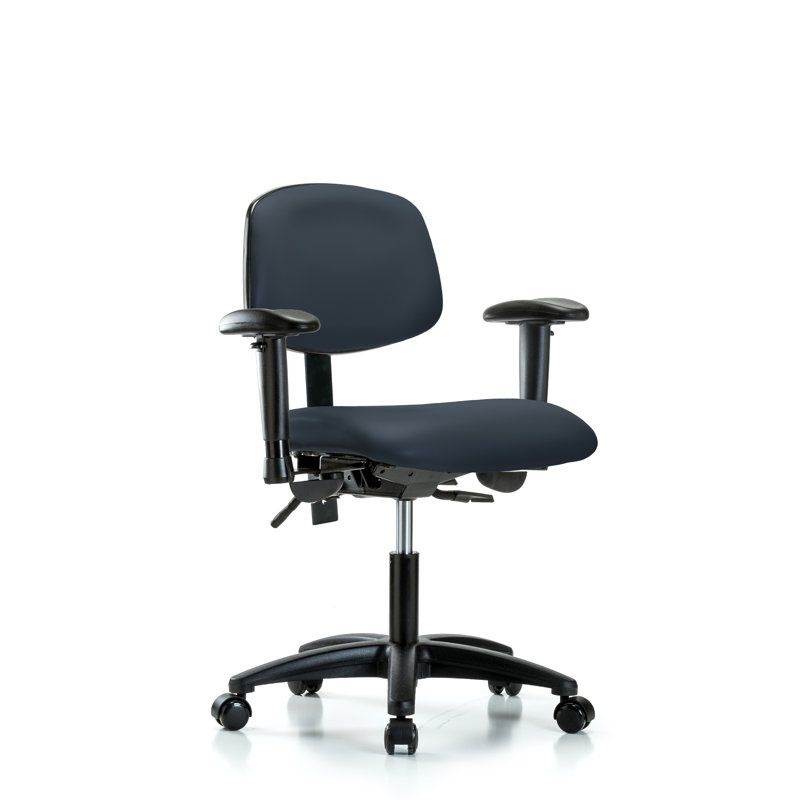 Arwen Task Chair, Casters, Not Tilt Included, Beige