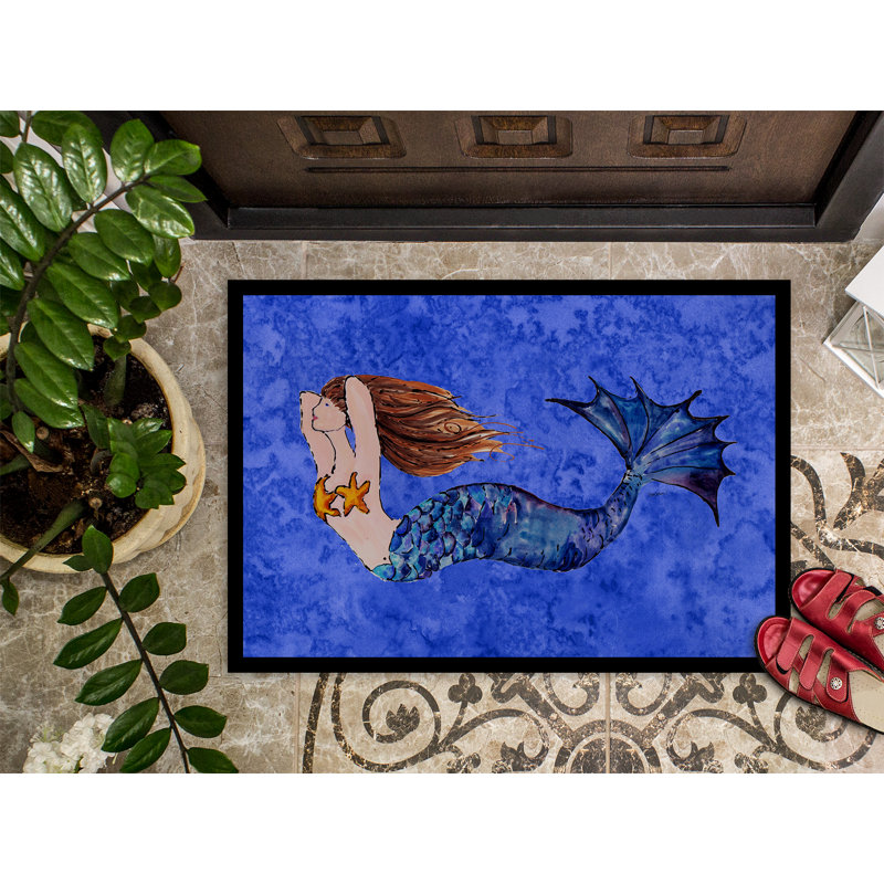 Tapis d'intérieur / extérieur antidérapant Gagliano, Rectangle 2 pi x 3 pi