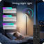 176cm Black LED Torchiere Floor Lamp