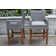 Riverton High-Density Polyethylene (HDPE) Wicker Outdoor 26'' Counter Stool with Cushion