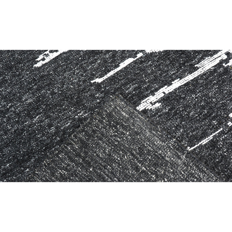 Wool Area Rug, Rectangle 9' x 12'