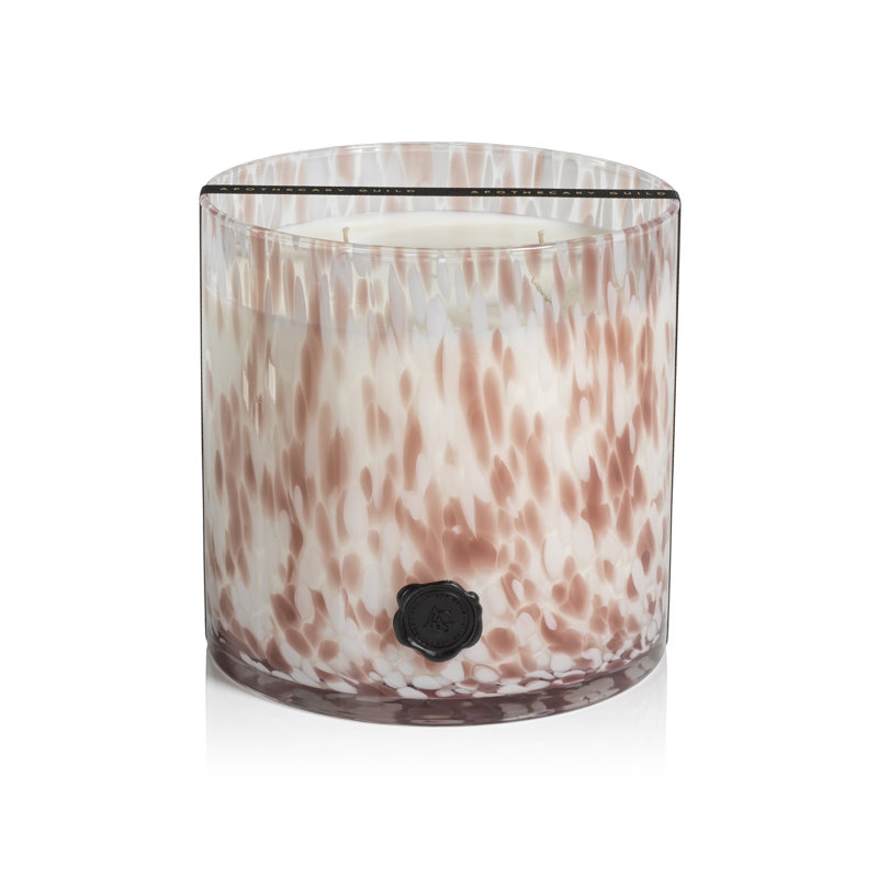 Pot à bougie en verre AG 5 Opal, Rio De Janeiro