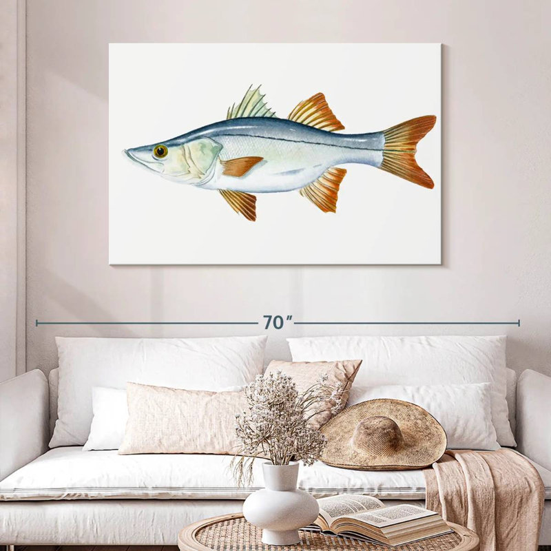 Brampt Snook, 32" H x 48" W