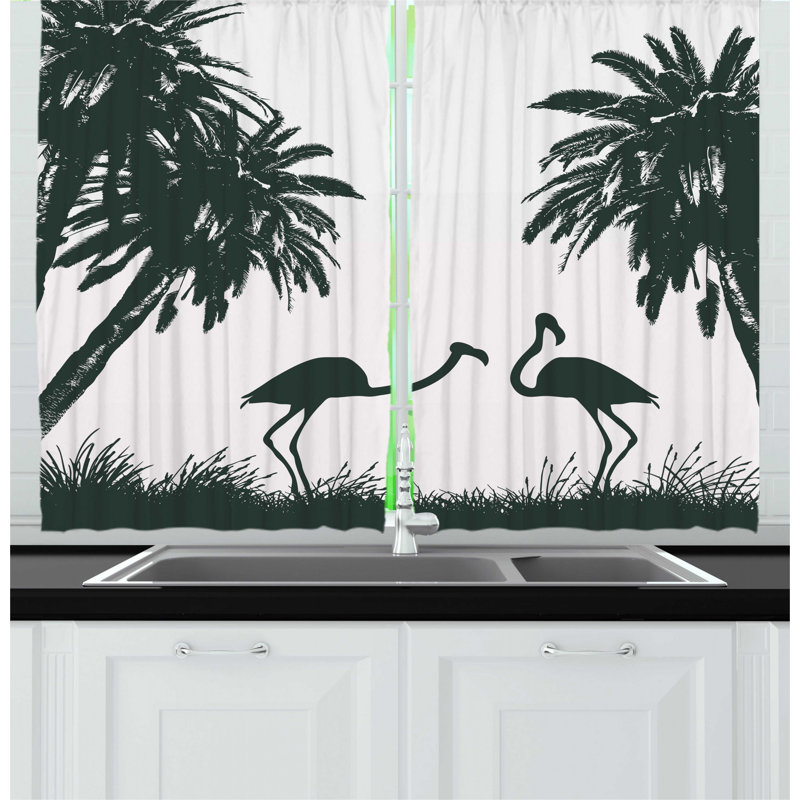Pointed Kitchen Curtain