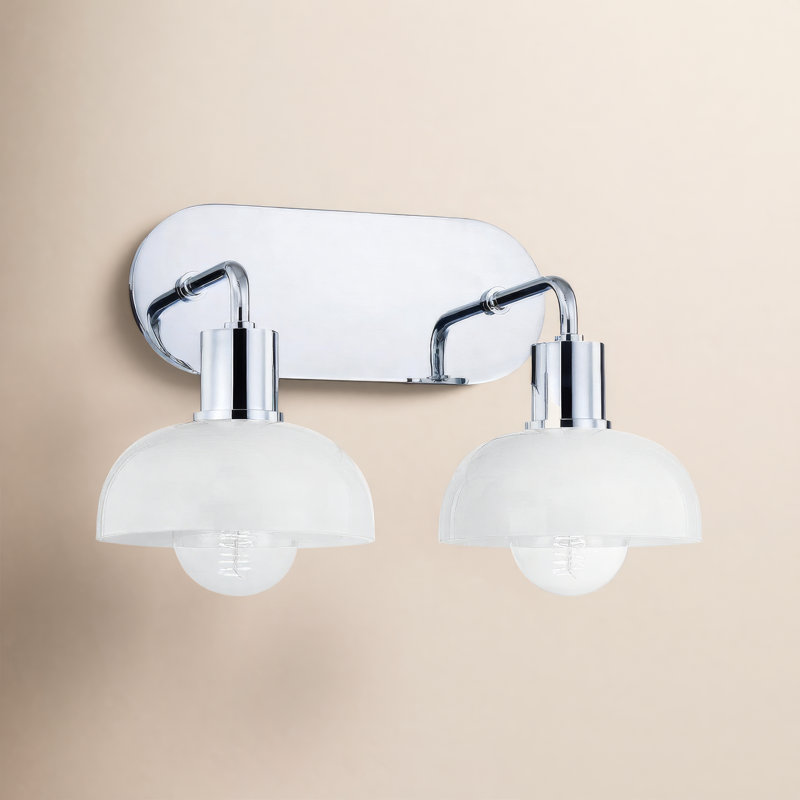 Renfield Dimmable Vanity Light, Polished Chrome, 3