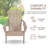 Grandview Solid Wood Adirondack Chair-272409404