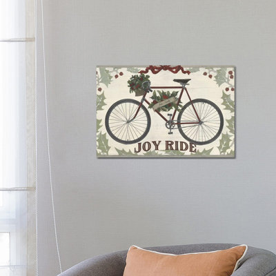 Joyride Santa Collection C 1 Piece Wrapped Canvas Wall Art