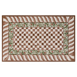 Mocha Check Rug