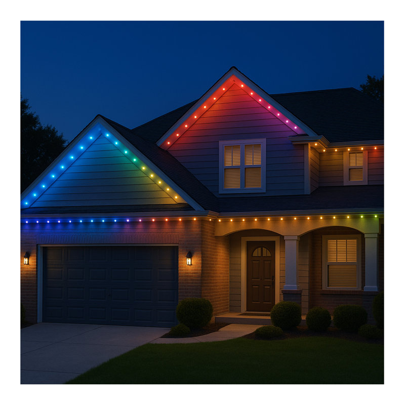 Étoile de mer 50 lumières DEL Starfire 24 watts RVBTW télécommande 120 Volt incluse