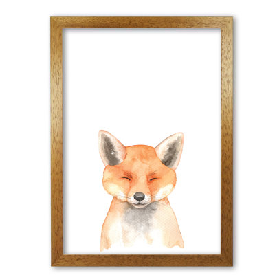 Forest Friends, Cute Fox - Painting