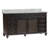 Chauvigny 60'' Double Bathroom Vanity with Marble Top-2131682915