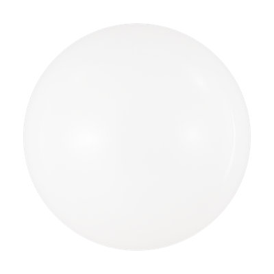 Vibi Single Light Glass Steel Dimmable Flush Mounted Sconce