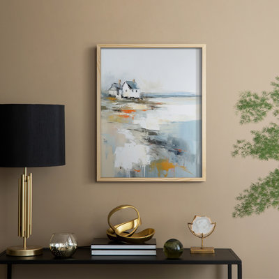 «NAUTICAL Series», reproduction encadrée en bois massif