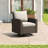 Swivel Patio Wicker Lounge Chair with Cushions-1667446605