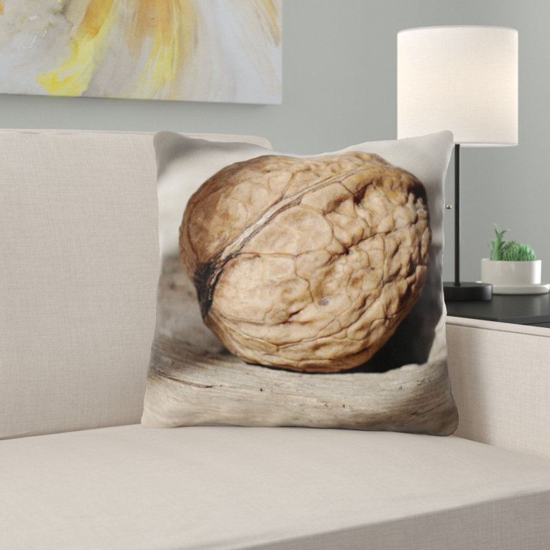 Coussin en noyer