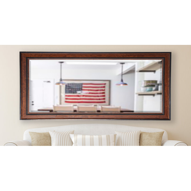 Soderlund Wood Flat Mirror, 69" H x 28.5" W