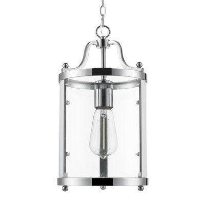 Luminaire suspendu lanterne à 1 lumière Aarav