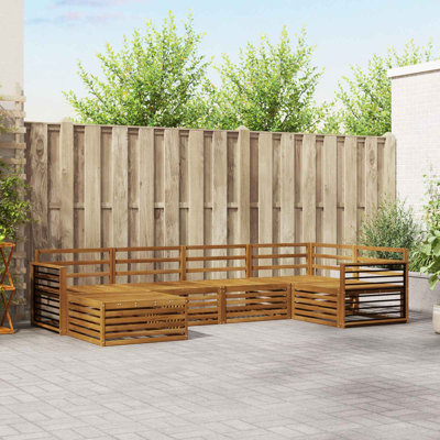 327cm Wide Patio Sectional Set