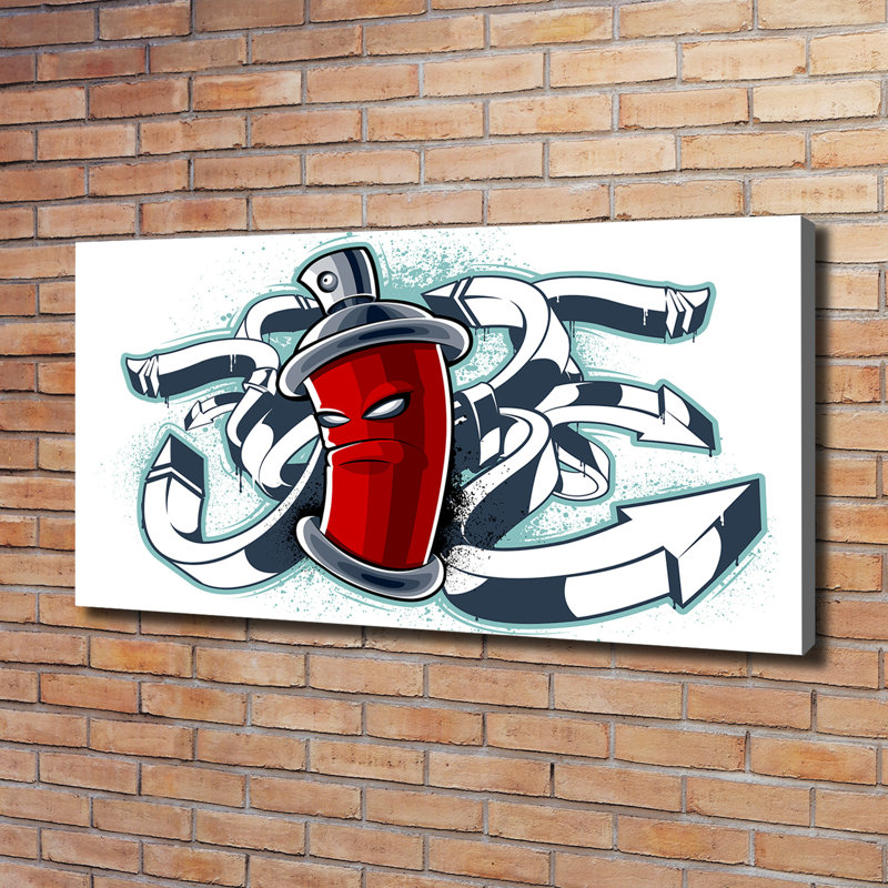 Graffiti - Wrapped Canvas Print