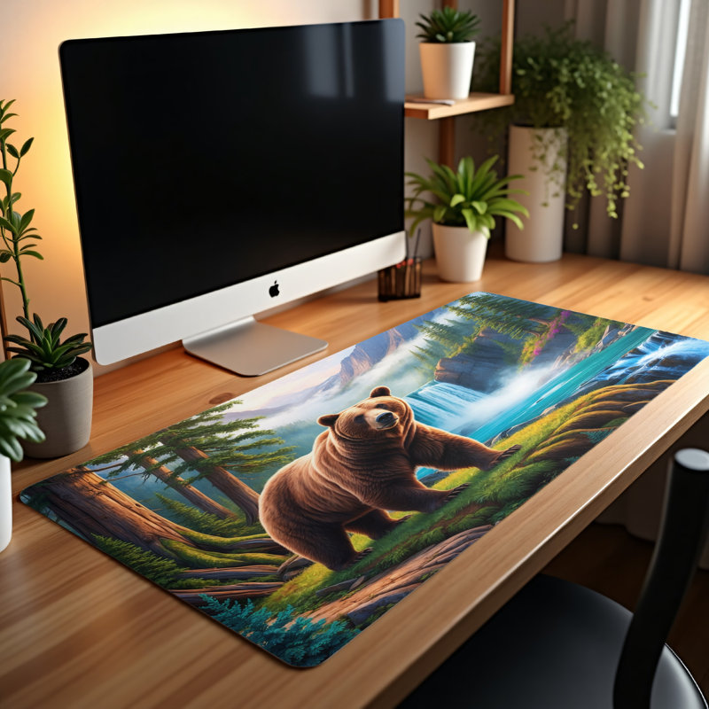Polyester Desk Pad, 23.6x13.8