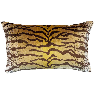 Velvet Lumbar Pillow Cover & Insert