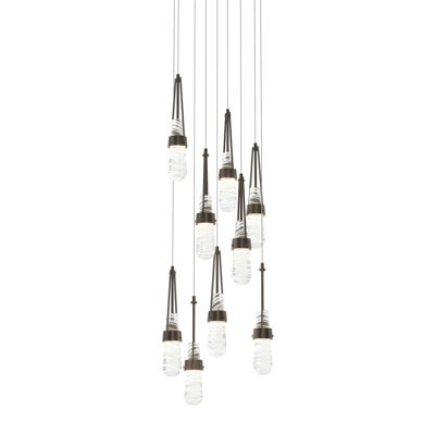 Luminaire suspendu 9 lumières Link